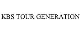 KBS TOUR GENERATION