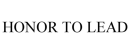 HONOR TO LEAD