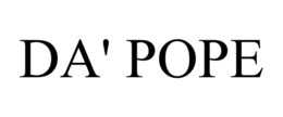 DA' POPE