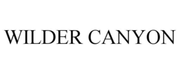 WILDER CANYON