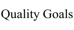 QUALITY GOALS