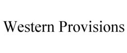 WESTERN PROVISIONS