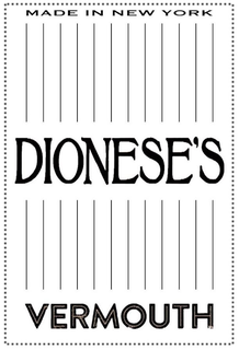 MADE IN NEW YORK DIONESE'S VERMOUTH