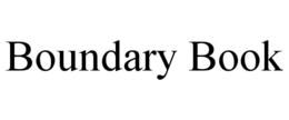 BOUNDARY BOOK