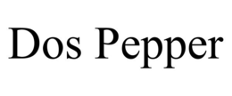 DOS PEPPER