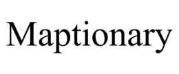 MAPTIONARY