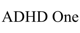ADHD ONE