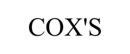COX'S