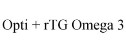 OPTI + RTG OMEGA 3