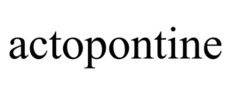 ACTOPONTINE