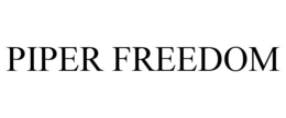 PIPER FREEDOM