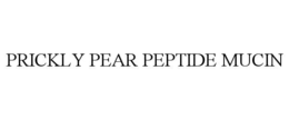 PRICKLY PEAR PEPTIDE MUCIN