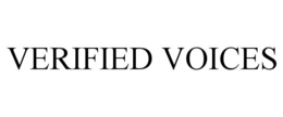 VERIFIED VOICES