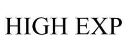 HIGH EXP