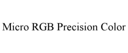 MICRO RGB PRECISION COLOR