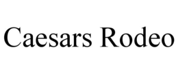 CAESARS RODEO