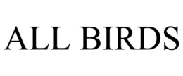 ALL BIRDS
