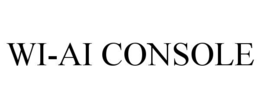 WI-AI CONSOLE