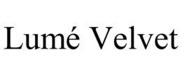 LUMÉ VELVET