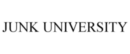 JUNK UNIVERSITY