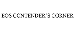 EOS CONTENDER’S CORNER