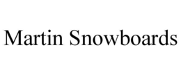 MARTIN SNOWBOARDS