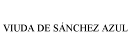 VIUDA DE SÁNCHEZ AZUL