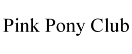 PINK PONY CLUB