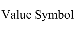 VALUE SYMBOL