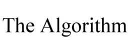 THE ALGORITHM