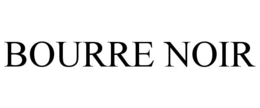 BOURRE NOIR