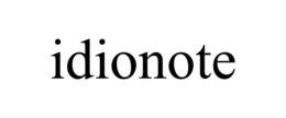 IDIONOTE