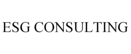 ESG CONSULTING