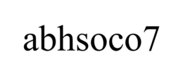 ABHSOCO7