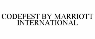 CODEFEST BY MARRIOTT INTERNATIONAL