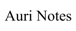 AURI NOTES