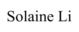SOLAINE LI