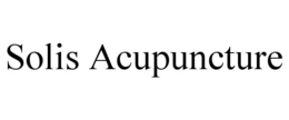SOLIS ACUPUNCTURE