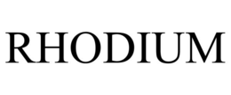 RHODIUM