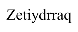 ZETIYDRRAQ