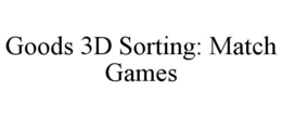 GOODS 3D SORTING: MATCH GAMES