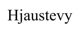 HJAUSTEVY