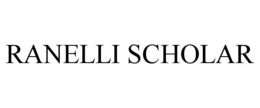RANELLI SCHOLAR