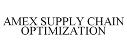 AMEX SUPPLY CHAIN OPTIMIZATION