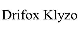 DRIFOX KLYZO