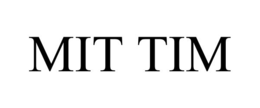 MIT TIM