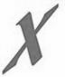 X