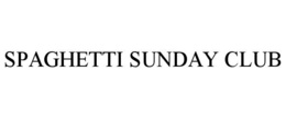 SPAGHETTI SUNDAY CLUB