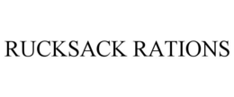 RUCKSACK RATIONS