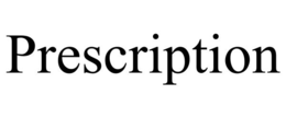 PRESCRIPTION